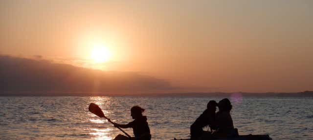 Tour en kayak al atardecer por Hondarribia