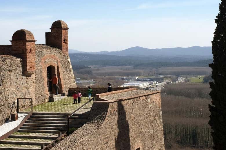 Passeio pelo Castelo de Hostalric