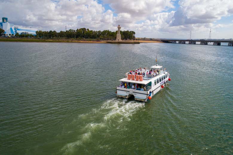 Paseo en barco por la ría de Huelva