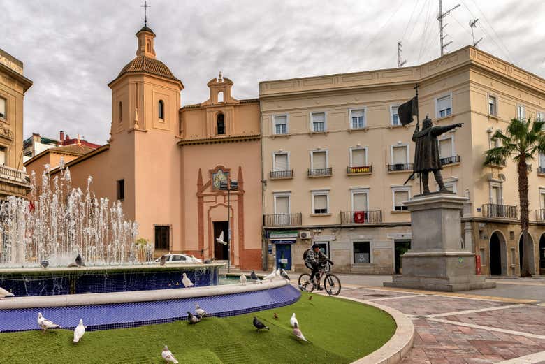 Visitando la plaza de las Monjas