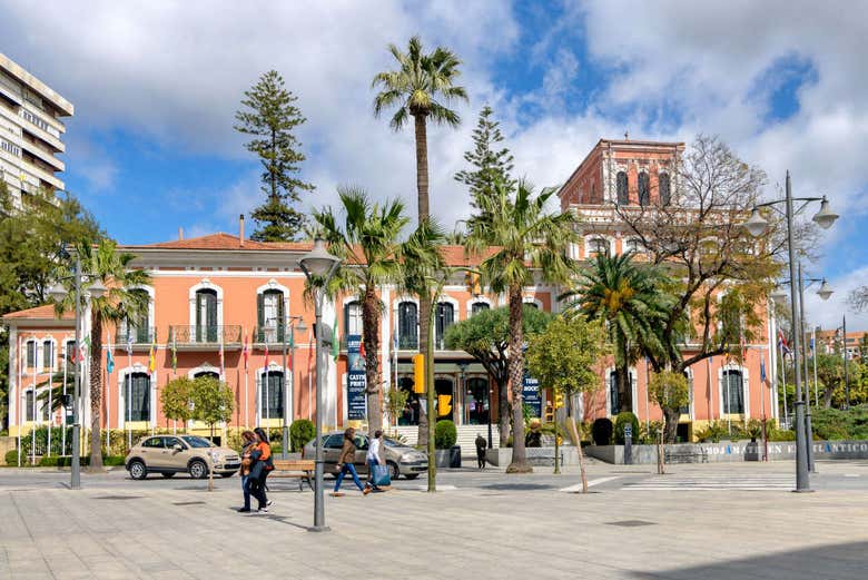 Casa de Colón desde lejos