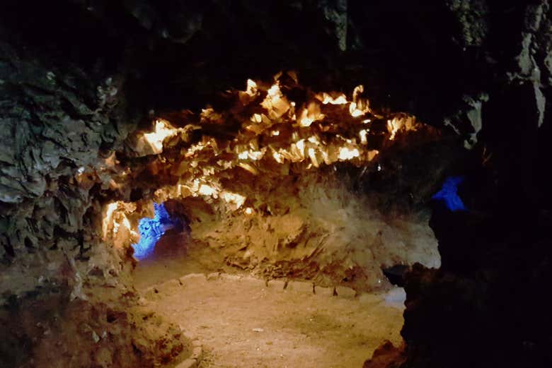 Interior de las minas