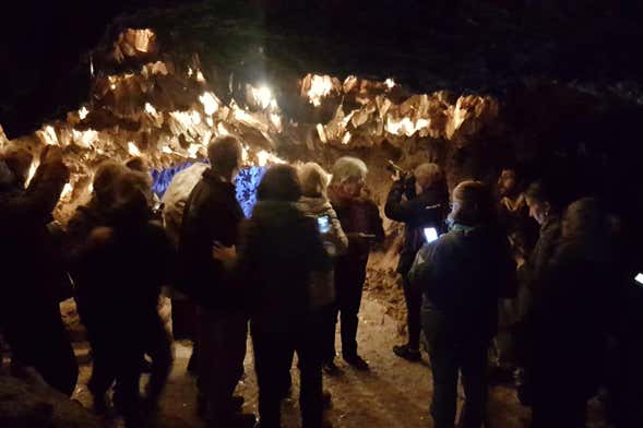 Visita guiada pelas minas de Lapis Specularis