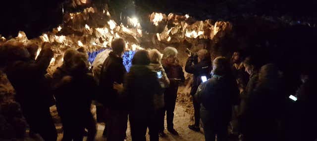 Visita guiada por las minas de Lapis Specularis