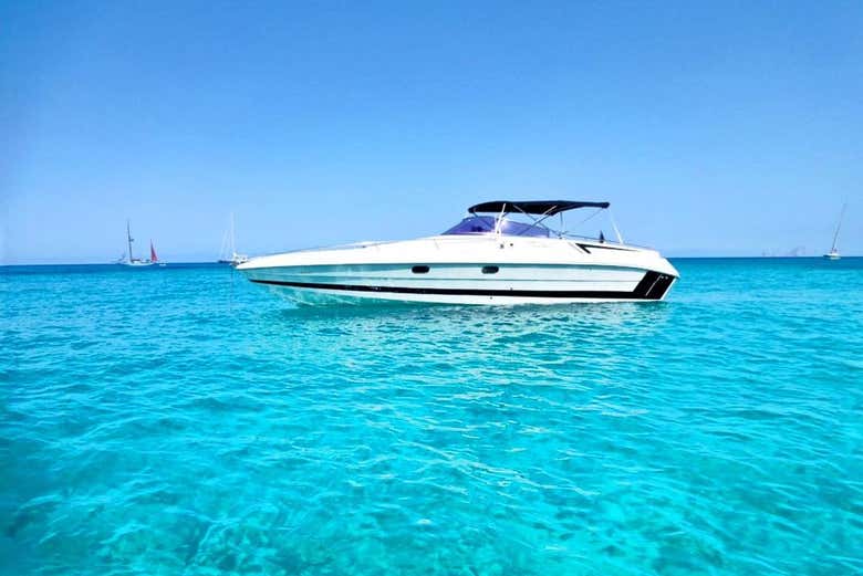 Barco privado con patrón