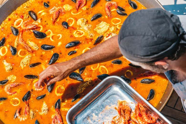 Una deliziosa paella