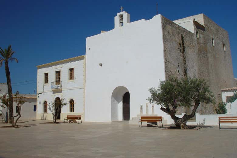 Stroll the capital of Formentera