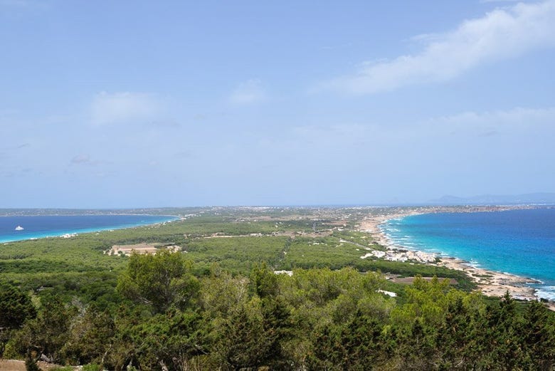 Formentera from the viewpoint