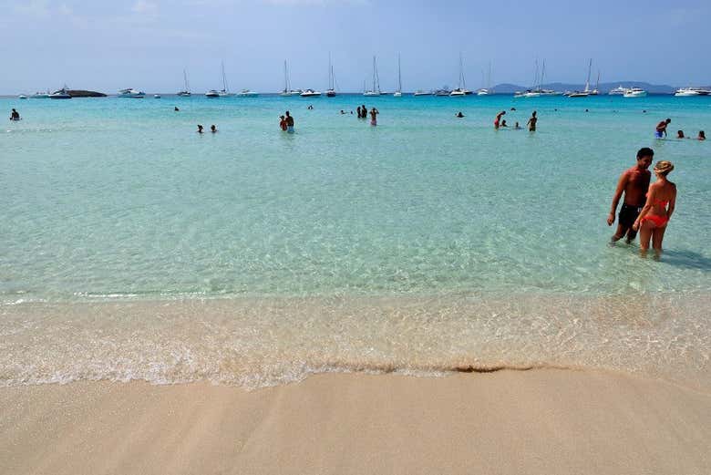 Ses Illetes, a melhor praia do Mediterrâneo