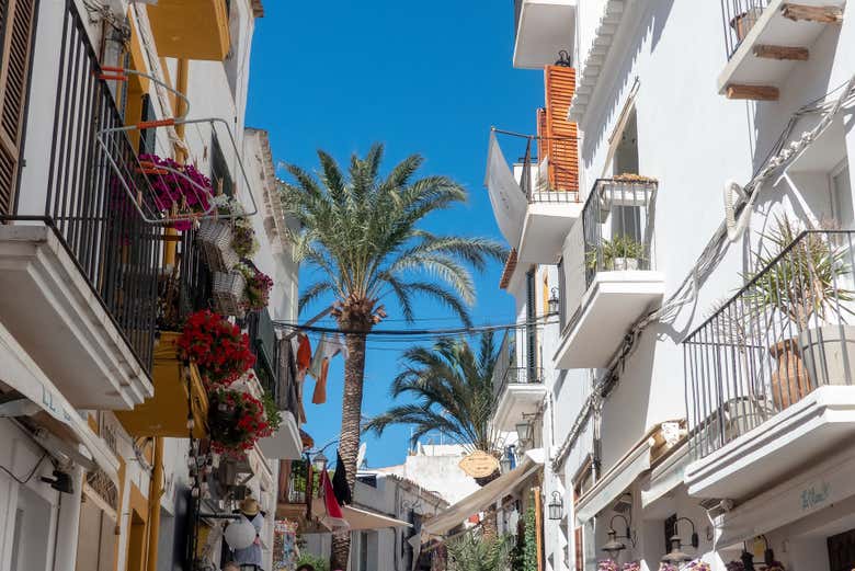 Centro histórico da cidade de Ibiza