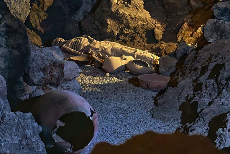 Vestiges d'un ancien aborigène