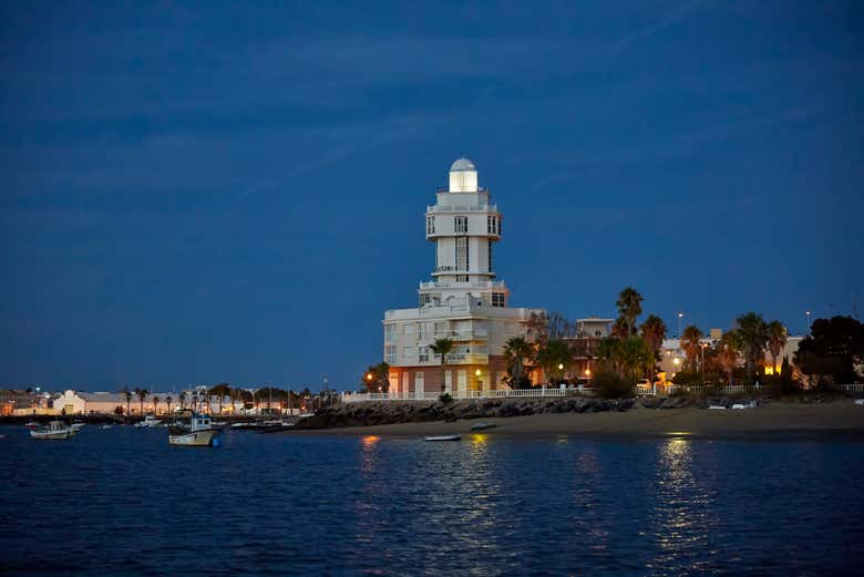 Admirez l'estuaire de l'Isla Cristina à la tombée de la nuit