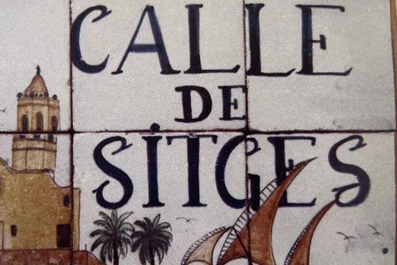 Walk through the historic Calle de Sitges