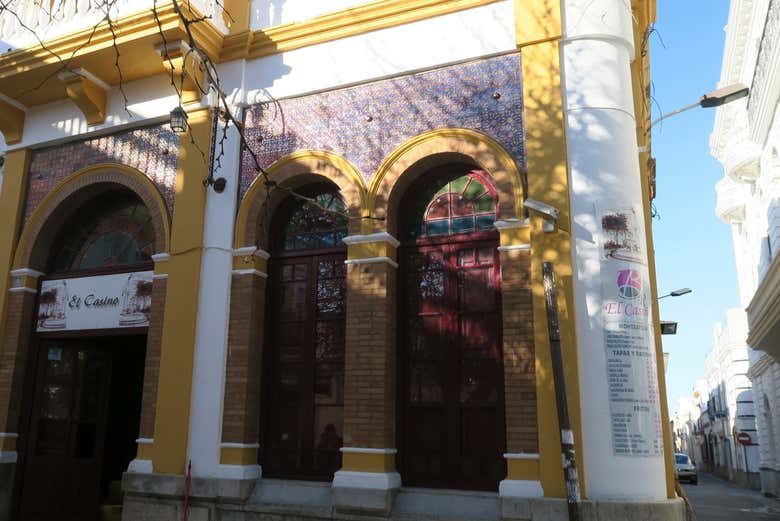 Admire the elegant Casino La Unión