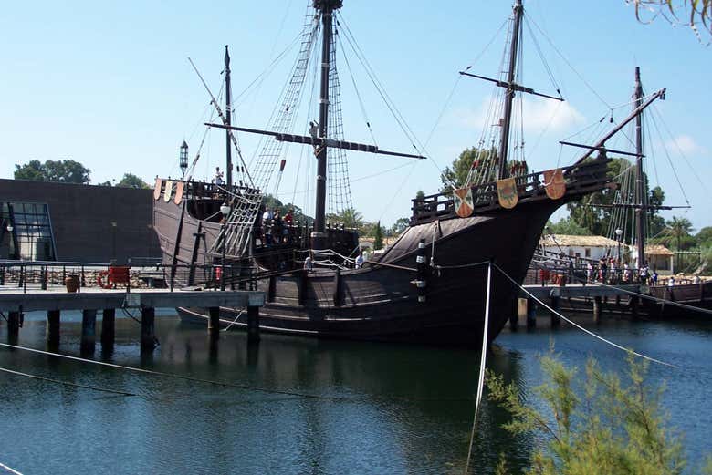 Panorámica del Muelle de las Carabelas