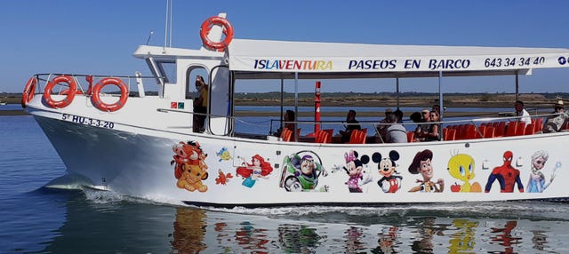 Paseo en barco por la ría de Isla Cristina