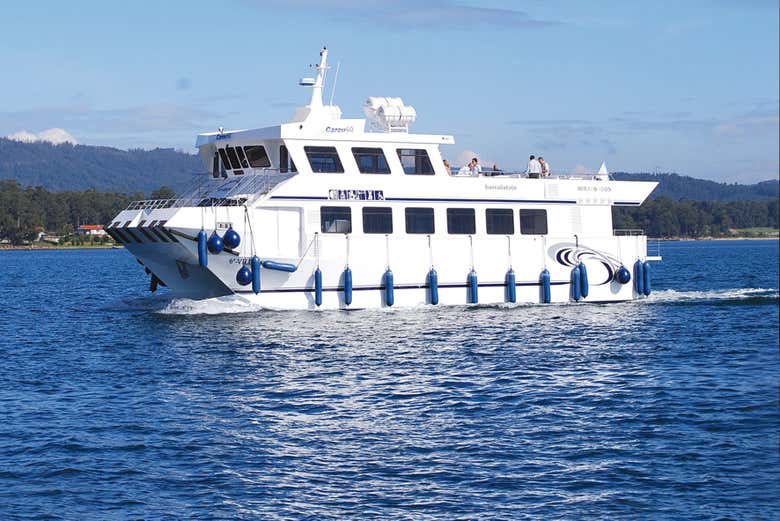 Barco para o passeio
