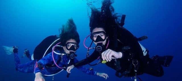 Bautismo de buceo en Isla Plana