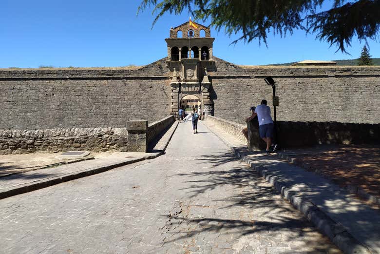 Entrée de la citadelle de Jaca