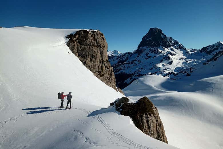 Paisajes nevados del Pirineo Aragonés