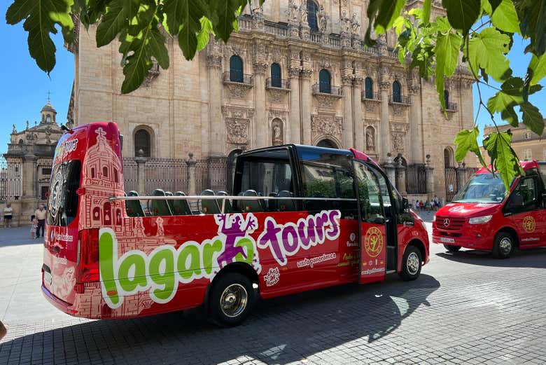 Hop on the convertible bus!