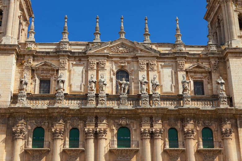 Fachada da catedral de Jaén