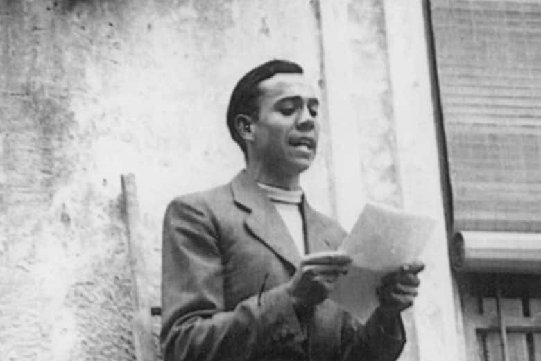 Old photograph of Miguel Hernández