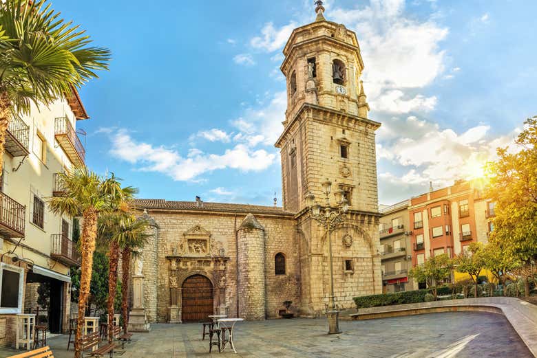 Il centro storico di Jaén