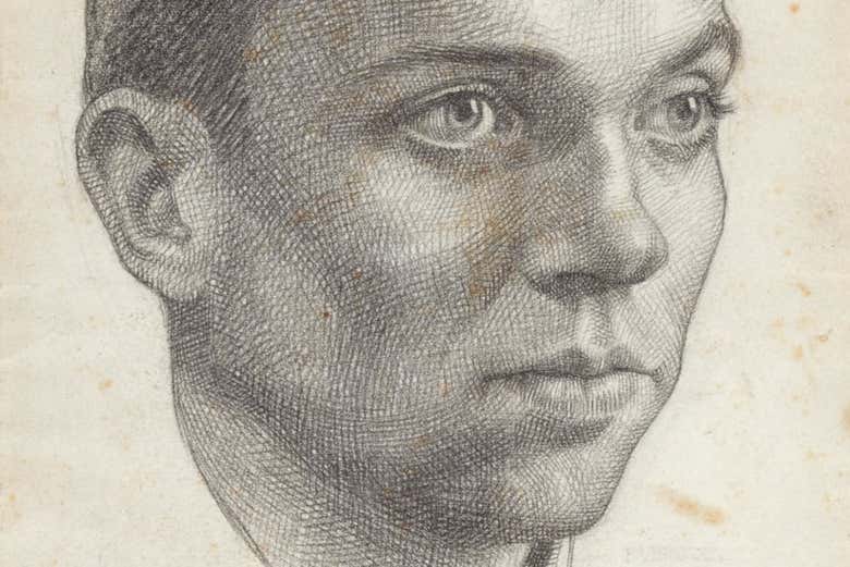Retrato de Miguel Hernández