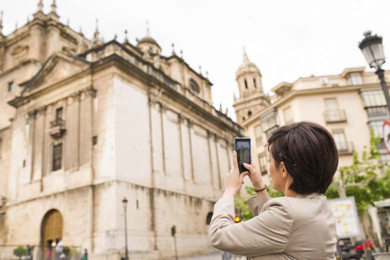 Fotografiando la catedral