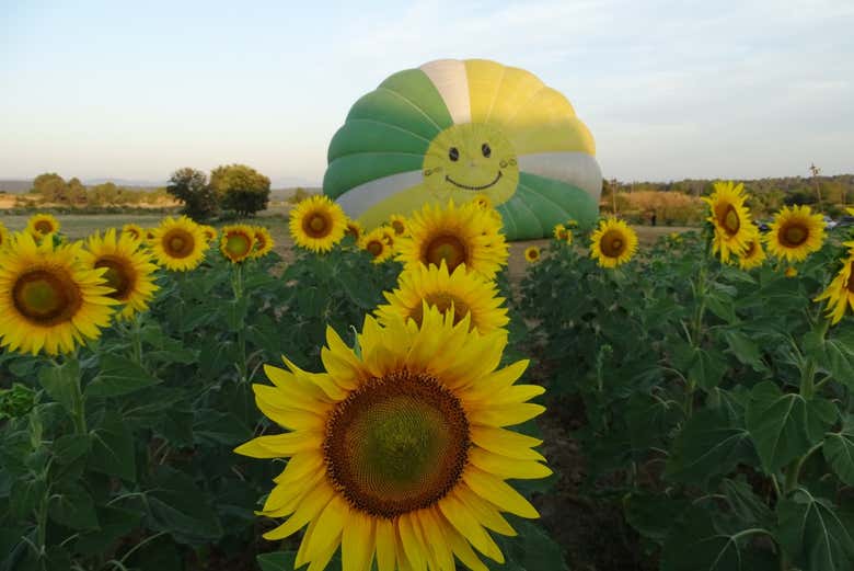Sobrevoaremos a comarca de Empordà