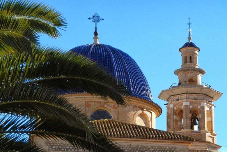 Coupole de l'église paroissiale de Santa María