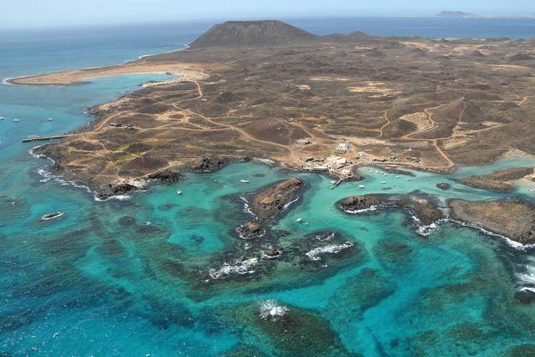 Paisajes de la isla de Lobos