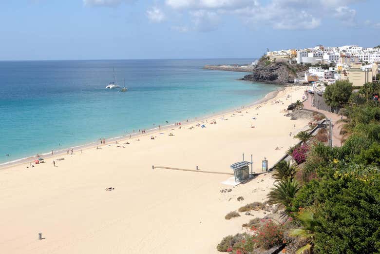Paisajes de la costa de Jandía