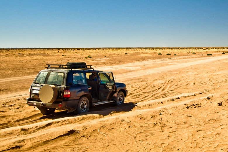 Recorriendo en jeep el sur de Fuerteventura