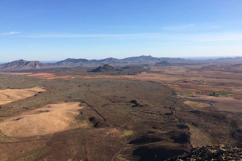 Ruta de senderismo por la Caldera de Gairía