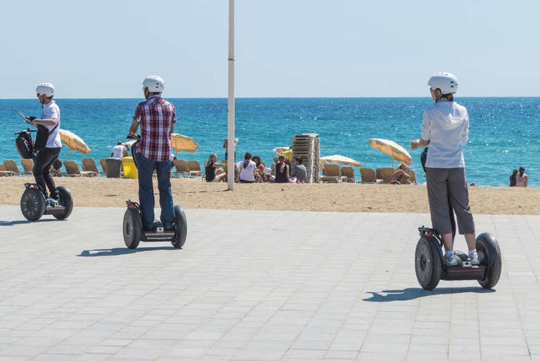 Tour in segway lungo la spiaggia di Jandía