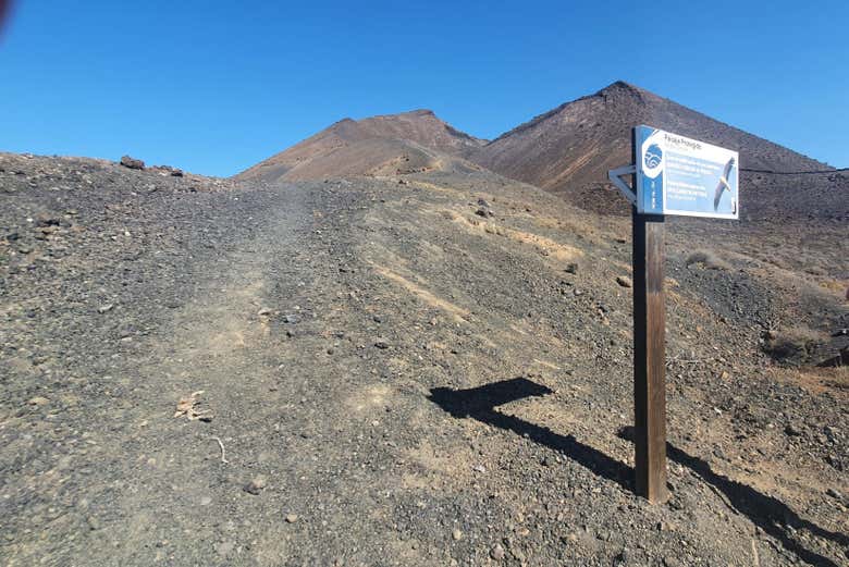 Entrada volcán 
