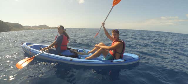 Tour in kayak + Snorkeling a Fuerteventura
