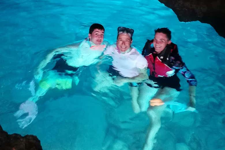 Swim in pristine waters