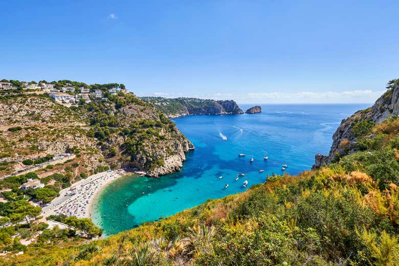 Sail to Cala Granadella