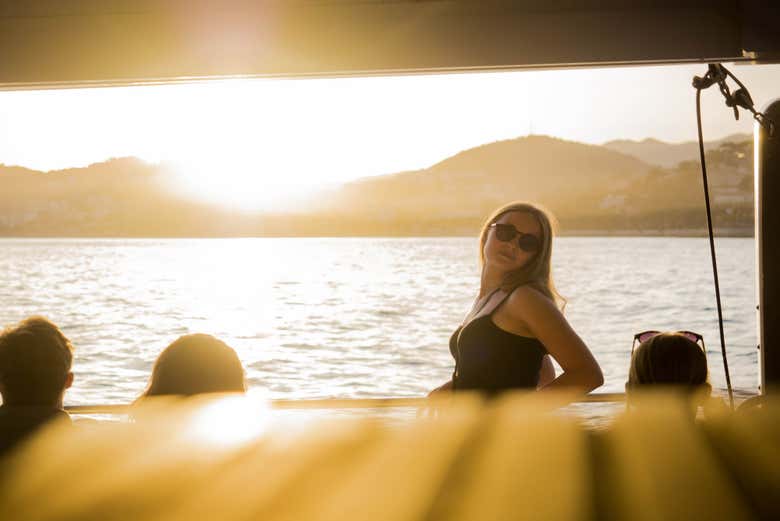 Regardez le coucher de soleil à Javea