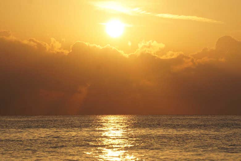 Coucher de soleil à Jávea