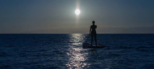 Paddle surf nocturno en Jávea