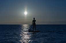 Paddle surf nocturno en Jávea