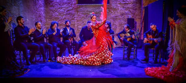 Espectáculo flamenco en el tablao Puro Arte