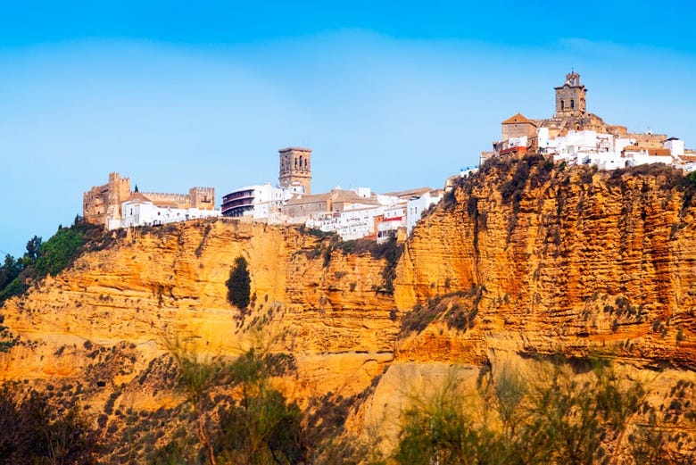 A panorama of Arcos de la Frontera
