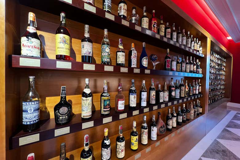 Botellas de vino de Jerez de gran valor