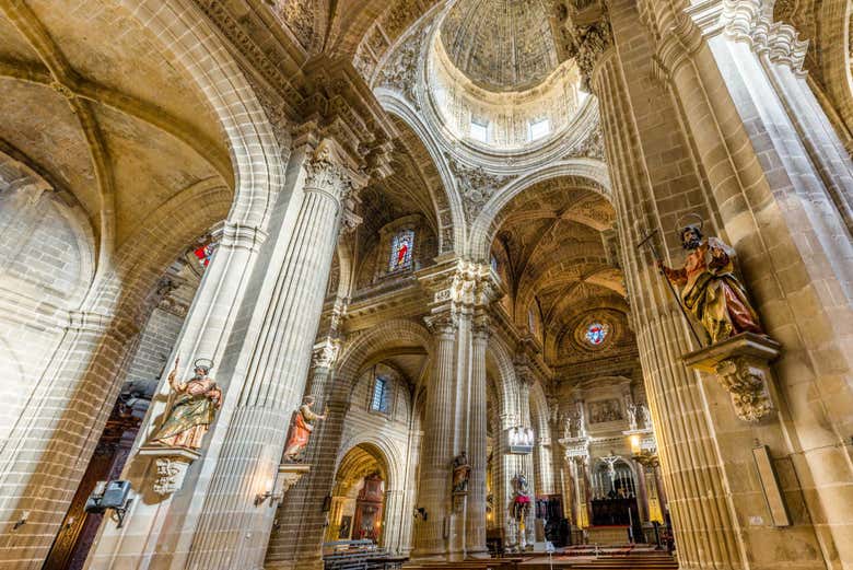 Dettagli della Cattedrale in stile barocco