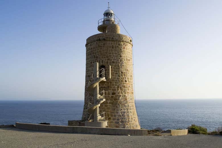 Faro de Camarinal, entre Tarifa y Cádiz